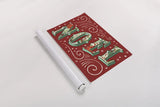 Holiday Joy II by Janelle Penner. shown as a rolled paper print. Available as archival giclee rolled canvas, fine art paper, or poster print. SKU 43688i.