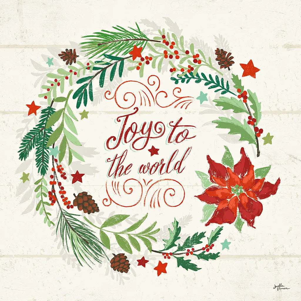 Holiday Joy III by Janelle Penner. SKU 43689a. Archival Giclee Fine art print for wall decor.