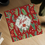 Holiday Joy VII by Janelle Penner. Shown as a detailed flat fine art print, highlighting archival giclee quality. Available as an archival giclee rolled canvas, fine art paper, or poster print. SKU 43693a.