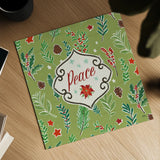 Holiday Joy X by Janelle Penner. Shown as a detailed flat fine art print, highlighting archival giclee quality. Available as an archival giclee rolled canvas, fine art paper, or poster print. SKU 43696a.