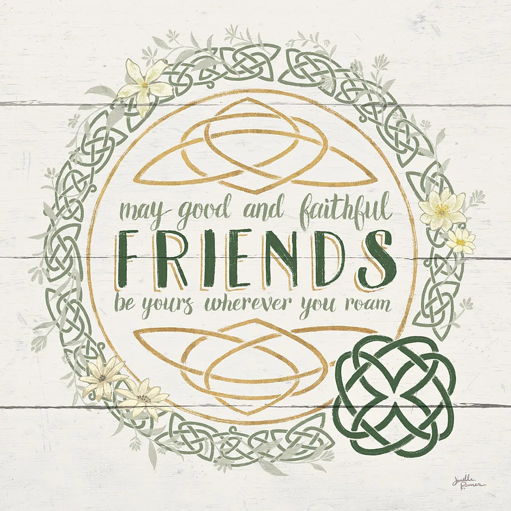 Irish Blessings IV by Janelle Penner. SKU 31372a. Archival Giclee Fine art print for wall decor.