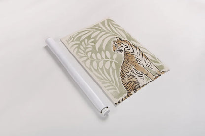 Jungle Cats II v2 by Janelle Penner. shown as a rolled paper print. Available as archival giclee rolled canvas, fine art paper, or poster print. SKU 80614h.