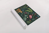 Jungle Love II by Janelle Penner. shown as a rolled paper print. Available as archival giclee rolled canvas, fine art paper, or poster print. SKU 56089i.