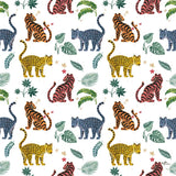 Jungle Love Pattern VI by Janelle Penner. SKU 58842a. Archival Giclee Fine art print for wall decor.