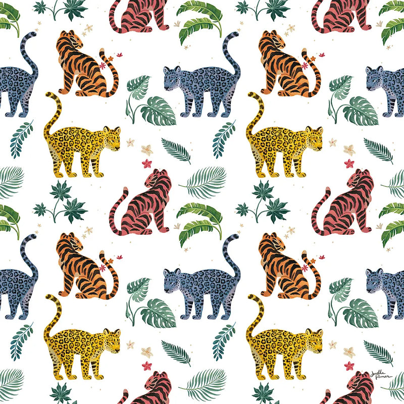 Jungle Love Pattern VI by Janelle Penner. SKU 58842a. Archival Giclee Fine art print for wall decor.