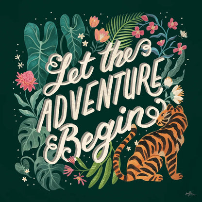 Jungle Love VII by Janelle Penner. SKU 56094a. Archival Giclee Fine art print for wall decor.