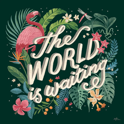 Jungle Love VIII by Janelle Penner. SKU 56095a. Archival Giclee Fine art print for wall decor.