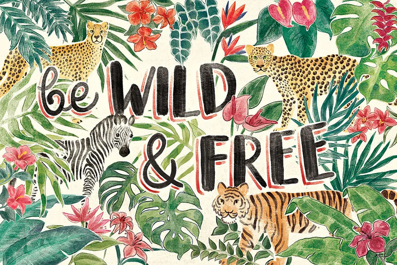 Jungle Vibes I by Janelle Penner. SKU 45860i. Archival Giclee Fine art print for wall decor.