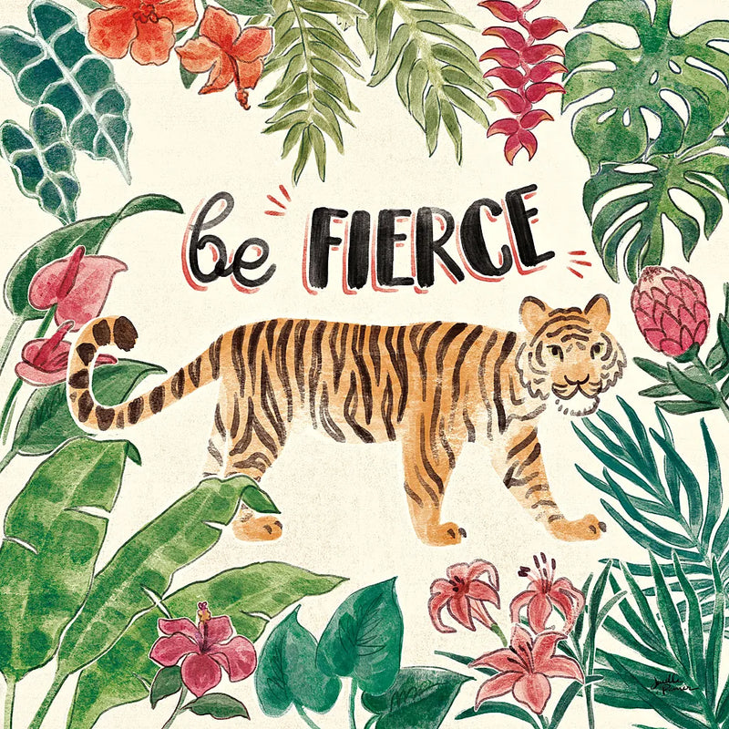 Jungle Vibes II by Janelle Penner. SKU 45861a. Archival Giclee Fine art print for wall decor.