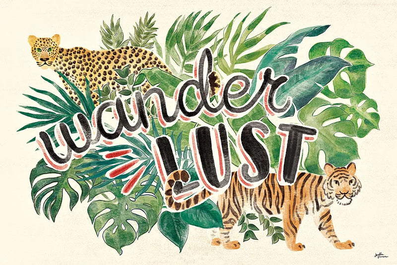Jungle Vibes VII by Janelle Penner. SKU 45866i. Archival Giclee Fine art print for wall decor.