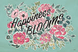 Live in Bloom I Teal by Janelle Penner. SKU 45945i. Archival Giclee Fine art print for wall decor.