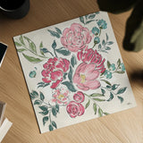 Live in Bloom II - No Words by Janelle Penner. Shown as a detailed flat fine art print, highlighting archival giclee quality. Available as an archival giclee rolled canvas, fine art paper, or poster print. SKU 47200a.