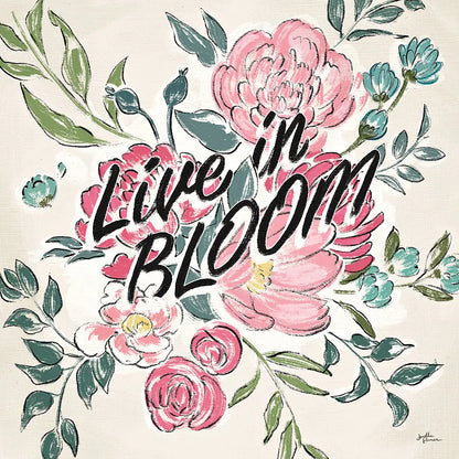 Live in Bloom II by Janelle Penner. SKU 45941a. Archival Giclee Fine art print for wall decor.
