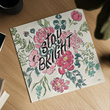 Live in Bloom III by Janelle Penner. Shown as a detailed flat fine art print, highlighting archival giclee quality. Available as an archival giclee rolled canvas, fine art paper, or poster print. SKU 45942a.
