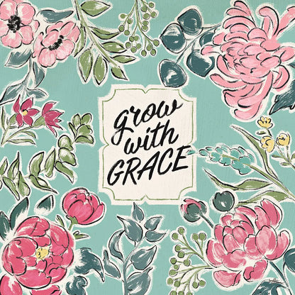 Live in Bloom IV by Janelle Penner. SKU 45943a. Archival Giclee Fine art print for wall decor.