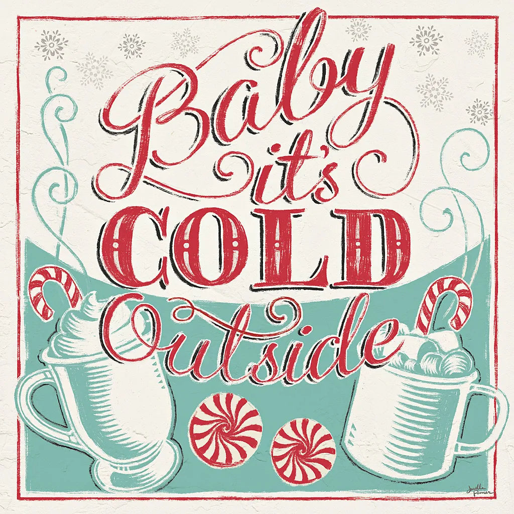 Merry Little Christmas II by Janelle Penner. SKU 36039a. Archival Giclee Fine art print for wall decor.