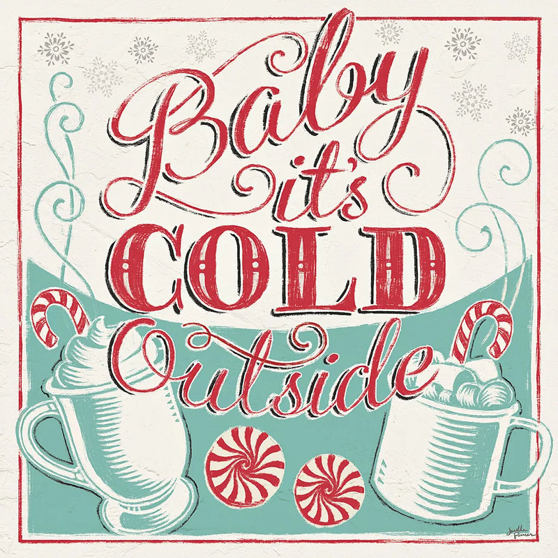 Merry Little Christmas II by Janelle Penner. SKU 36039a. Archival Giclee Fine art print for wall decor.