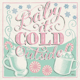 Merry Little Christmas II Vintage by Janelle Penner. SKU 50973a. Archival Giclee Fine art print for wall decor.