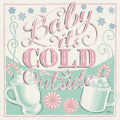 Merry Little Christmas II Vintage by Janelle Penner. SKU 50973a. Archival Giclee Fine art print for wall decor.