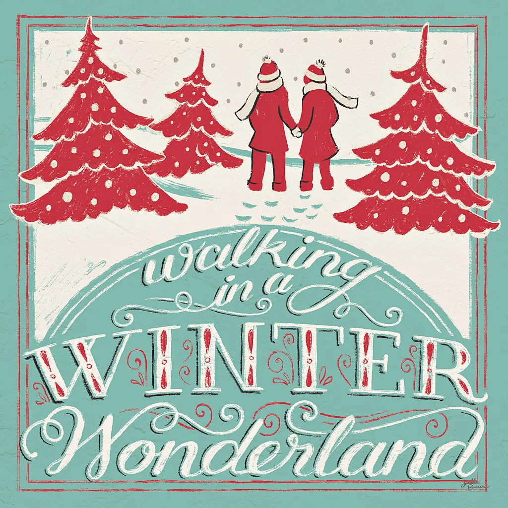 Merry Little Christmas III by Janelle Penner. SKU 36040a. Archival Giclee Fine art print for wall decor.