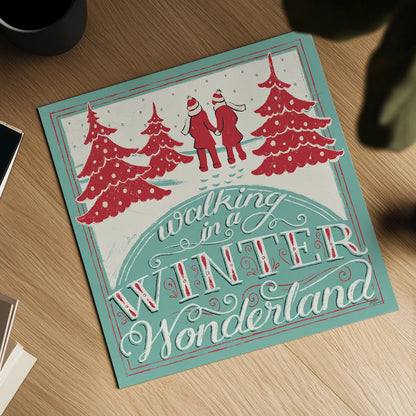 Merry Little Christmas III by Janelle Penner. Shown as a detailed flat fine art print, highlighting archival giclee quality. Available as an archival giclee rolled canvas, fine art paper, or poster print. SKU 36040a.