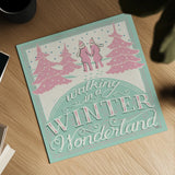 Merry Little Christmas III Vintage by Janelle Penner. Shown as a detailed flat fine art print, highlighting archival giclee quality. Available as an archival giclee rolled canvas, fine art paper, or poster print. SKU 50974a.