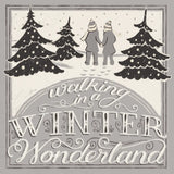 Merry Little Christmas III White Gray by Janelle Penner. SKU 66641a. Archival Giclee Fine art print for wall decor.