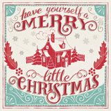 Merry Little Christmas V by Janelle Penner. SKU 36042a. Archival Giclee Fine art print for wall decor.