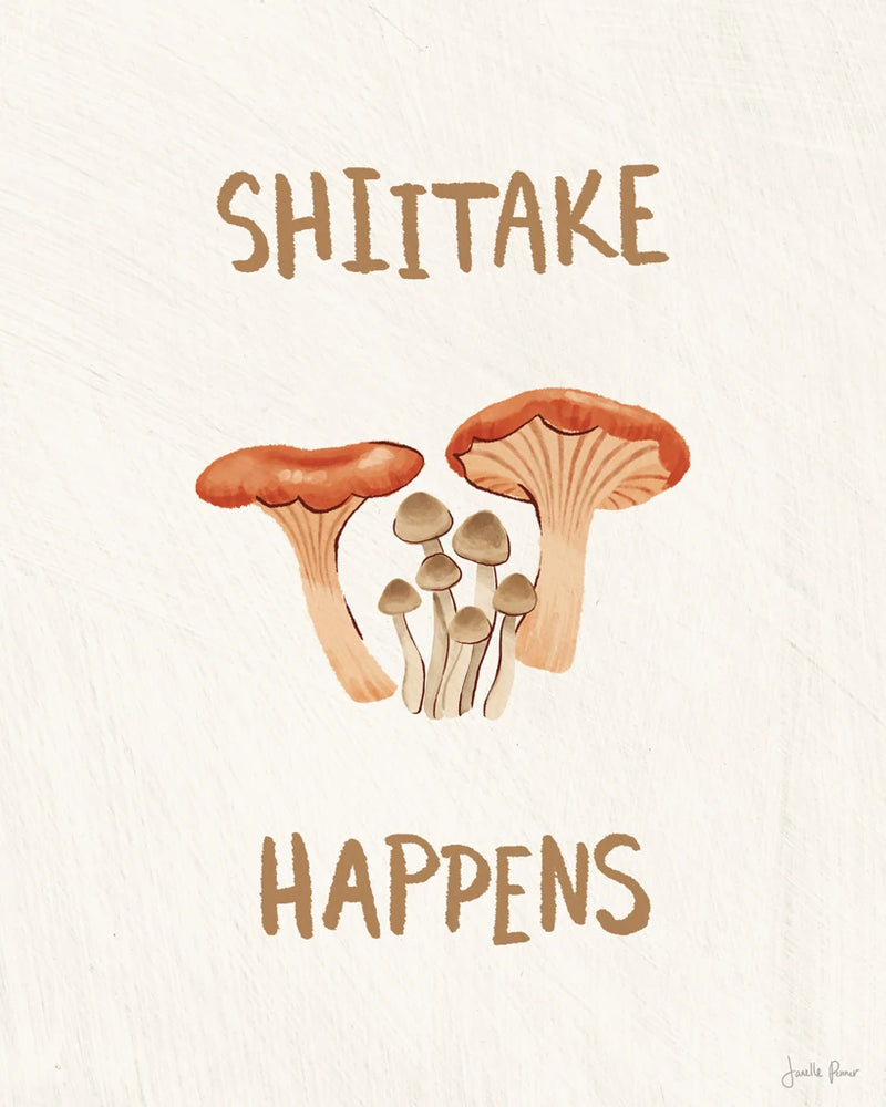 Mushroom Madness I by Janelle Penner