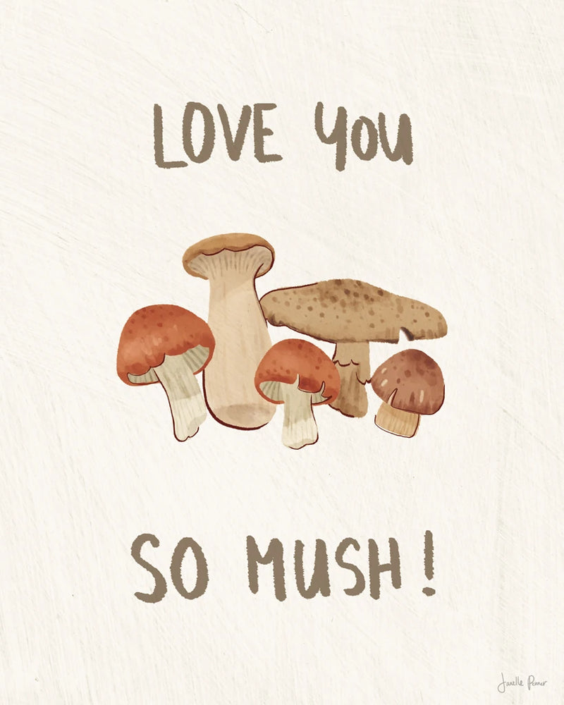 Mushroom Madness IV by Janelle Penner