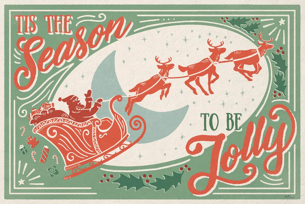 Naughty and Nice I by Janelle Penner. SKU 66143i. Archival Giclee Fine art print for wall decor.