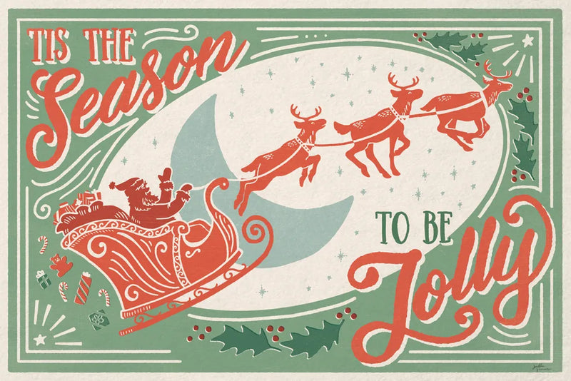 Naughty and Nice I by Janelle Penner. SKU 66143i. Archival Giclee Fine art print for wall decor.
