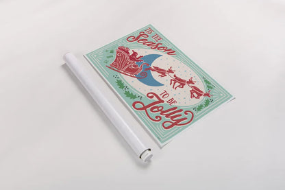 Naughty and Nice I Bright by Janelle Penner. shown as a rolled paper print. Available as archival giclee rolled canvas, fine art paper, or poster print. SKU 67516i.