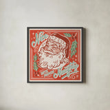 Naughty and Nice II by Janelle Penner. Shown in a sleek black glass frame for a contemporary gallery look. Available as an archival giclee rolled canvas, fine art paper, or poster print. SKU 66144a.