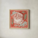 Naughty and Nice II by Janelle Penner. Shown in a natural wood glass frame for a timeless modern aesthetic. Available as an archival giclee rolled canvas, fine art paper, or poster print. SKU 66144a.