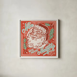 Naughty and Nice II by Janelle Penner. Shown in a crisp white glass frame for a clean and minimalist style. Available as an archival giclee rolled canvas, fine art paper, or poster print. SKU 66144a.