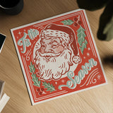 Naughty and Nice II Tis the Season by Janelle Penner. Shown as a detailed flat fine art print, highlighting archival giclee quality. Available as an archival giclee rolled canvas, fine art paper, or poster print. SKU 68347a.