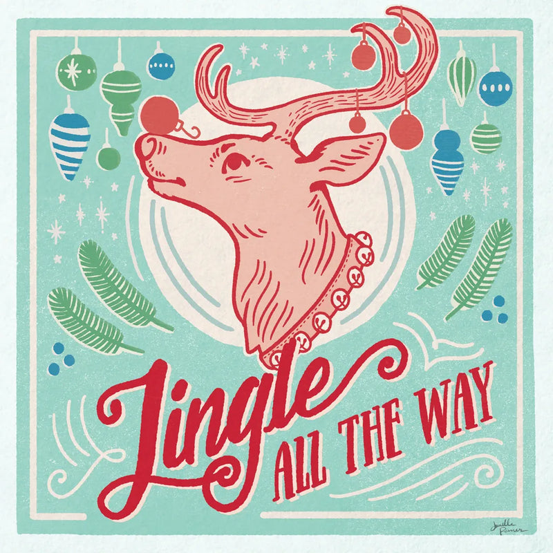 Naughty and Nice IV Bright by Janelle Penner. SKU 67595a. Archival Giclee Fine art print for wall decor.