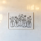 Our Nest II by Janelle Penner. shown as a paper print in a white frame. Available as a archival giclee rolled canvas, fine art paper, or poster print. SKU 33493i.