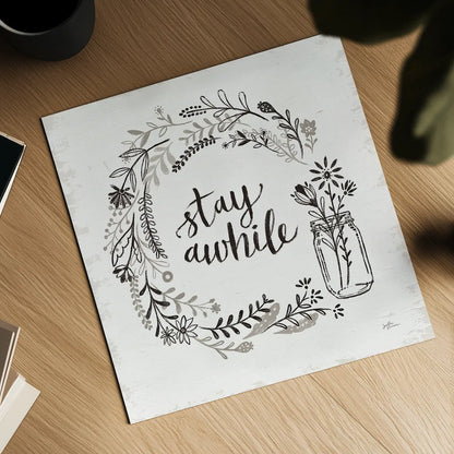 Our Nest VI by Janelle Penner. Shown as a detailed flat fine art print, highlighting archival giclee quality. Available as an archival giclee rolled canvas, fine art paper, or poster print. SKU 33497a.