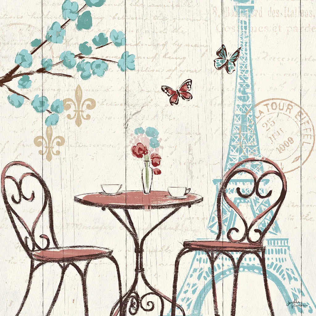 Paris Tour V by Janelle Penner. SKU 24125a. Archival Giclee Fine art print for wall decor.