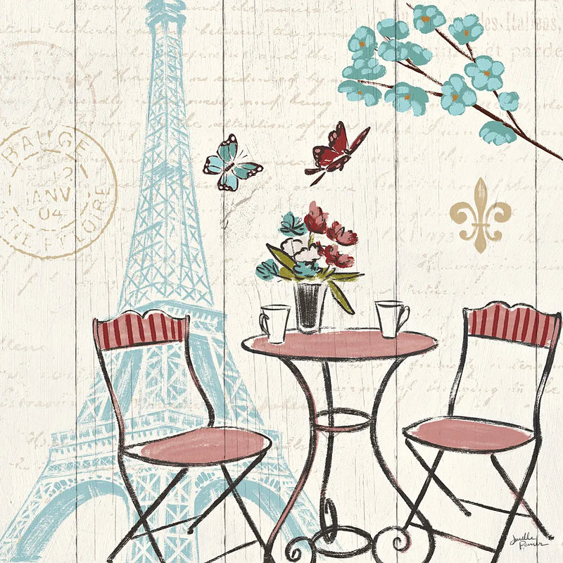 Paris Tour VI by Janelle Penner. SKU 24126a. Archival Giclee Fine art print for wall decor.