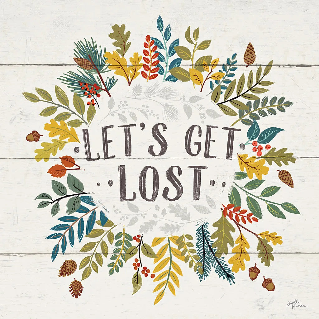 Peace and Lodge II by Janelle Penner. SKU 28980a. Archival Giclee Fine art print for wall decor.