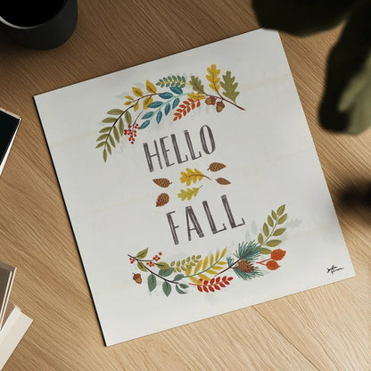 Peace and Lodge VI by Janelle Penner. Shown as a detailed flat fine art print, highlighting archival giclee quality. Available as an archival giclee rolled canvas, fine art paper, or poster print. SKU 32022a.