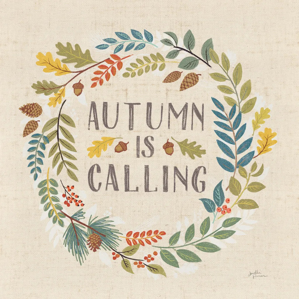 Peace and Lodge VII Burlap by Janelle Penner. SKU 47599a. Archival Giclee Fine art print for wall decor.