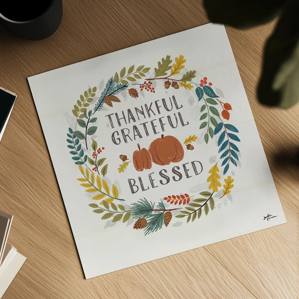 Peace and Lodge VIII by Janelle Penner. Shown as a detailed flat fine art print, highlighting archival giclee quality. Available as an archival giclee rolled canvas, fine art paper, or poster print. SKU 32024a.