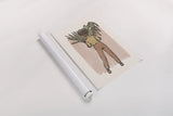 Plant Ladies I v2 by Janelle Penner. shown as a rolled paper print. Available as archival giclee rolled canvas, fine art paper, or poster print. SKU 80743h.