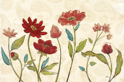 Red Gold Beauties I by Janelle Penner. SKU 55941i. Archival Giclee Fine art print for wall decor.