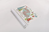 Retro Christmas I by Janelle Penner. shown as a rolled paper print. Available as archival giclee rolled canvas, fine art paper, or poster print. SKU 36158i.