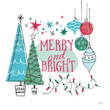Retro Christmas II v2 by Janelle Penner. SKU 37362a. Archival Giclee Fine art print for wall decor.